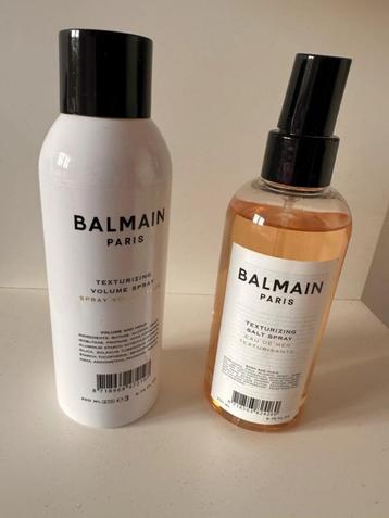 Nieuw: Balmain set; Volume spray en Texturing salt spray beschikbaar voor biedingen