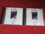 Disney 2x CD Walt Disney's Fantasia Disc 1 en 2  Disneyland, Ophalen of Verzenden, Gebruikt