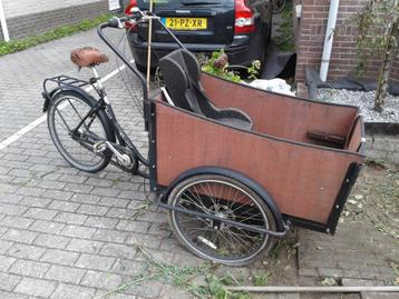 Troy Bakfiets met 3 wielen, opknapper inclusief stoeltje. beschikbaar voor biedingen