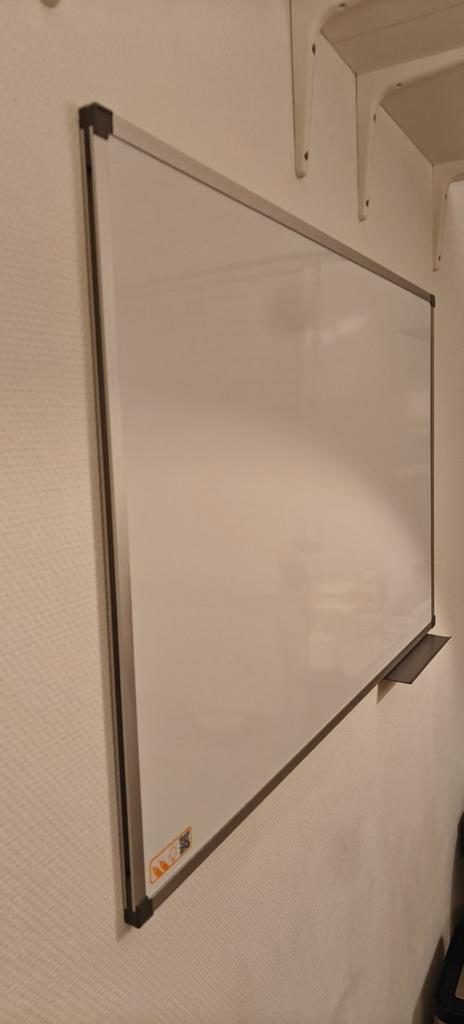 Groot Magnetisch en Glas Whiteboard Nobo Incl. Accessoires, Diversen, Schoolborden, Zo goed als nieuw, Whiteboard, Ophalen