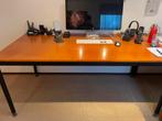 Bureau Galant (Ikea) kersen 1.60 x 0.80, Huis en Inrichting, Ophalen, In hoogte verstelbaar, Gebruikt, Bureau