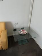 Glazen salontafel, 100 tot 150 cm, Rechthoekig, Ophalen
