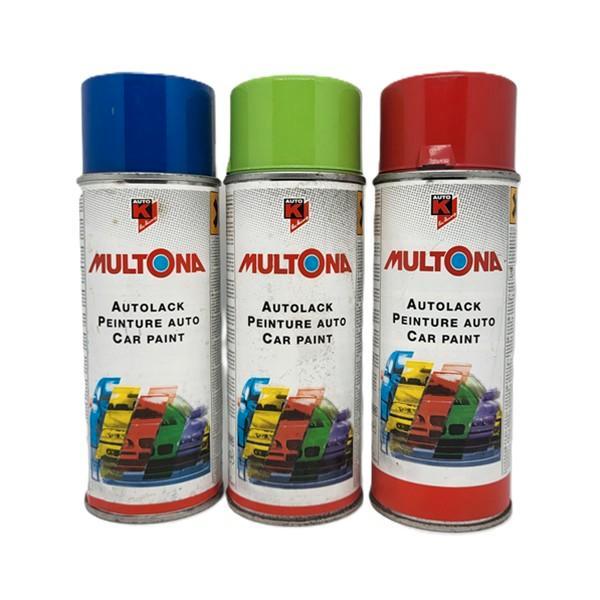 Partij Multona Autolak Spuitbussen 400ml, Doe-het-zelf en Verbouw, Verf, Beits en Lak, Nieuw, Ophalen of Verzenden