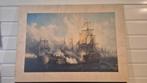 De slag bij Trafalgar, Antiek en Kunst, Kunst | Schilderijen | Klassiek, Ophalen
