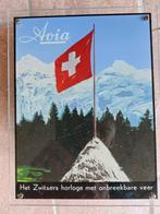 Vintage etalage display Avia horloges, Ophalen, Gebruikt