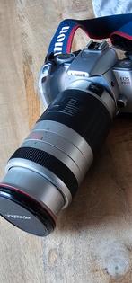 CANON EOS 300V ANALOOG CAMERA MET LENS, Ophalen of Verzenden, Gebruikt, Telelens