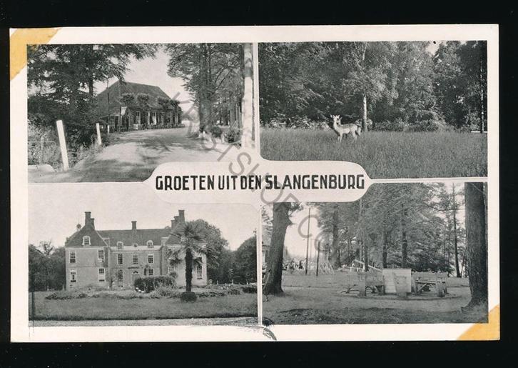 Doetinchem - Slangenburg [KRST009-2688, Verzamelen, Ansichtkaarten | Nederland, Ongelopen, Gelderland, 1940 tot 1960, Verzenden