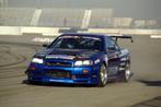 Seibon Carbon DS-style motorkap - Skyline R34 GTR GT-R 99-02, Auto diversen, Tuning en Styling, Ophalen of Verzenden