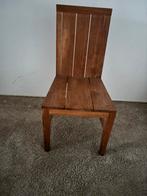 8 teakhouten stoelen, Ophalen, Gebruikt, Bruin, Vijf, Zes of meer stoelen