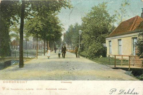 (388-561-001) Dordrecht Vriezeweg, Verzamelen, Ansichtkaarten | Nederland, Zuid-Holland, Verzenden