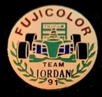 Jordan Team 91- Fujicolor pin, Verzamelen, Speldjes, Pins en Buttons, Verzenden, Nieuw, Transport, Speldje of Pin