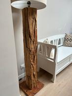 Prachtige teak vloerlamp SPOED!!!, Huis en Inrichting, Lampen | Vloerlampen, Ophalen, Zo goed als nieuw, Hout, 100 tot 150 cm