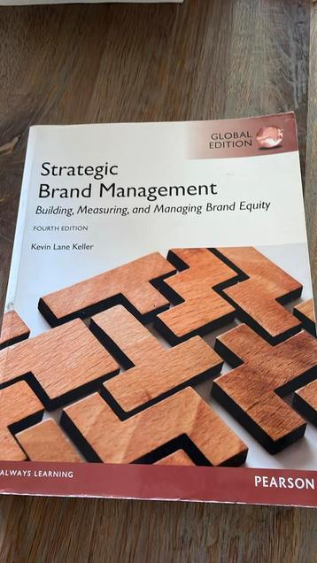 Strategic Brand Managment beschikbaar voor biedingen