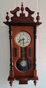 Houten 8-wandklok, Ophalen