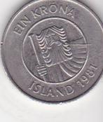 1 kroma 1091 island, Postzegels en Munten, Verzenden