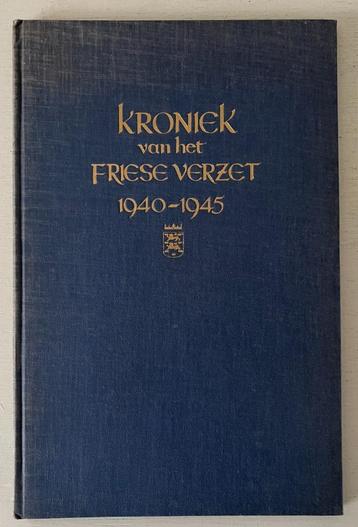 Friesland, kroniek van het Friese verzet 1940-1945 beschikbaar voor biedingen