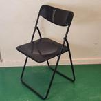 Vintage IKEA 'Ted' Niels Gammelgaard klapstoel, Huis en Inrichting, Stoelen, Gebruikt, Zwart, Vintage, Ophalen of Verzenden