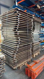 Vlonders vurenhout gesloten legborden palletstelling 360 cm, Ophalen of Verzenden, Gebruikt, 70 tot 120 cm