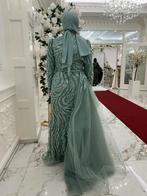 Prachtige Verlovingsjurk, Ophalen of Verzenden, Zo goed als nieuw, Groen, Trouwjurk