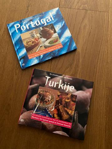 Kookboeken - De streekkeukens van Europa -Portugal & Turkije beschikbaar voor biedingen