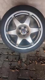 Saab 9-3 9-5 Hirsch velgen wielen 18", Ophalen, 18 inch, Gebruikt, Banden en Velgen