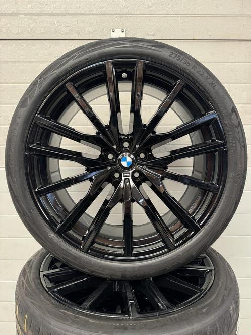 22’’ BMW X5 X6 G05 G06 VELGEN ZOMERBANDEN ORIG SET TPMS 742M, Auto-onderdelen, Banden en Velgen, Banden en Velgen, Zomerbanden