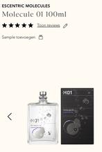 ESCENTRIC MOLECULES Molecule 01 100ml, Ophalen of Verzenden, Nieuw