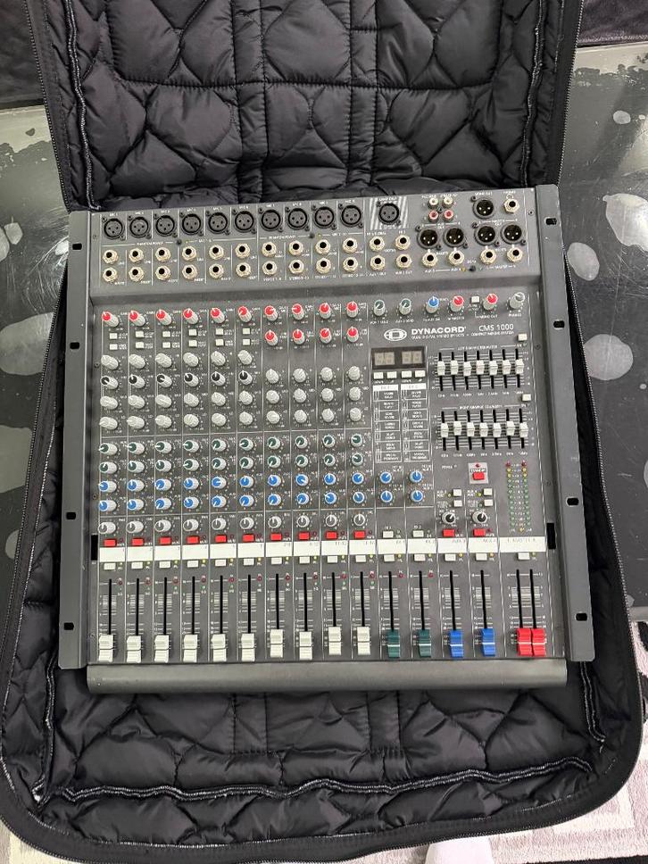 Dynacord mixers opruimen, Muziek en Instrumenten, Mengpanelen, Gebruikt, 10 tot 20 kanalen, Microfooningang, Ophalen