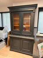 Buffetkast vintage black, Gebruikt, Met deur(en), 200 cm of meer, Ophalen of Verzenden