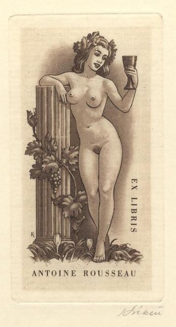 Ex Libris Hongarije László Kékesi beschikbaar voor biedingen