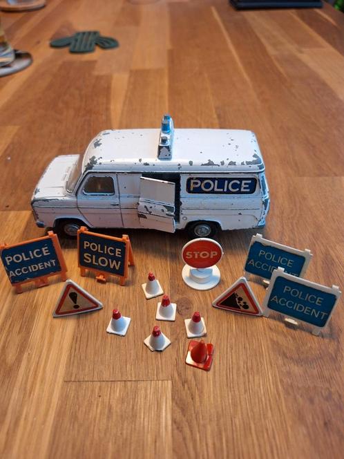 Vintage Politiewagen Speelgoed Set, Antiek en Kunst, Antiek | Speelgoed, Ophalen of Verzenden