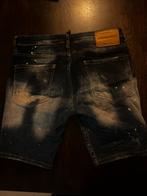Dsquared2 Denim Shorts - Distressed Look, Ophalen of Verzenden, Gedragen, Overige maten, Blauw