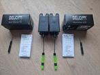 2 x Delkim EV-D green met Fox Black Label Silk Bobbins, Watersport en Boten, Hengelsport | Karpervissen, Ophalen of Verzenden