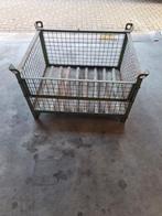 Gitterbox staal 100x81x67cm, Doe-het-zelf en Verbouw, Kratten en Dozen, Ophalen, Zo goed als nieuw, Doos, Minder dan 35 cm