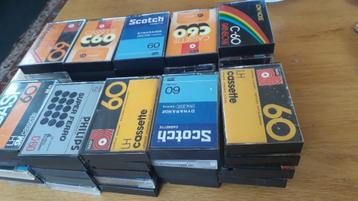 cassettebandjes 39 stuks beschikbaar voor biedingen