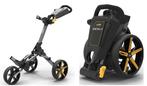 Powakaddy Micra - Gunmetal/Yellow -