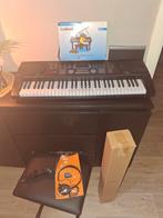 Keyboard met toebehoren zo goed als nieuw!, Overige merken, Zo goed als nieuw, Met standaard, Overige aantallen