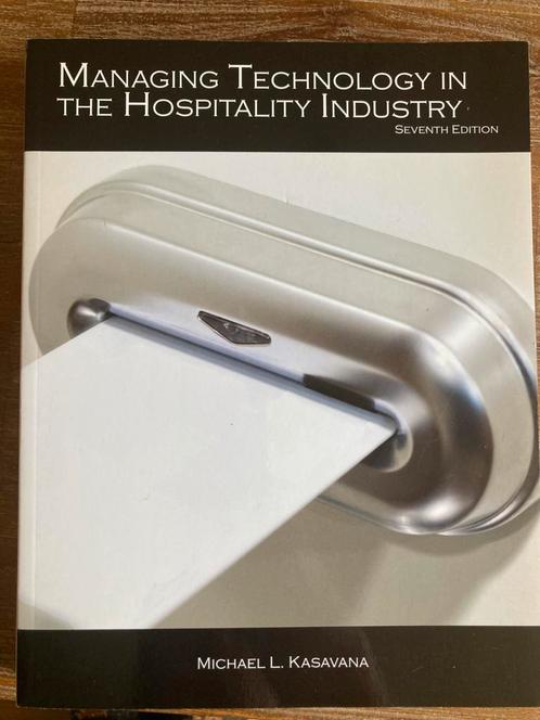 Managing Technology in the Hospitality Industry, Boeken, Studieboeken en Cursussen, Gelezen, Beta, Ophalen of Verzenden