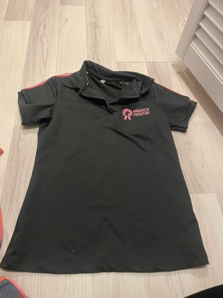 Paardenpraattv polo maat 140, Ophalen, Zo goed als nieuw, Dressuur, Bovenkleding