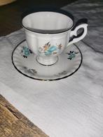 Vintage kop en schotel Fine Bone China Crown, Ophalen