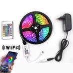 Led Strip 16 RGB Kleuren 5 Meter Ledstrip Afstandsbediening, Ophalen of Verzenden, Nieuw, Licht