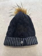 Harcour muts ponpon blauw, Dieren en Toebehoren, Paardrijkleding, Ophalen of Verzenden, Zo goed als nieuw, Overige typen