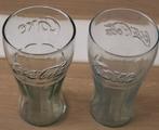 2 Coca-Cola Contour glazen relief Coca Cola en Coke 0,4 lite, Ophalen of Verzenden, Nieuw