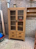 Houten servieskast, Ophalen, 50 tot 100 cm, Zo goed als nieuw, 150 tot 200 cm