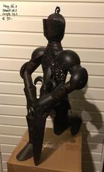 Ridder mooi metalen beeld, Antiek en Kunst, Kunst | Beelden en Houtsnijwerken, Ophalen of Verzenden