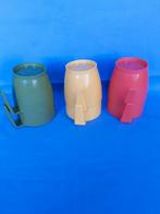 PLASTIC BEKERS RETRO VINTAGE, Ophalen of Verzenden