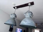 2 betonlook lampen, Huis en Inrichting, Lampen | Hanglampen, Ophalen of Verzenden, Zo goed als nieuw