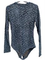 Panter suede body s/m of l/xl, Kleding | Dames, Bruin, Verzenden, Maat 46/48 (XL) of groter, Nieuw