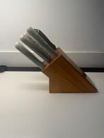 Messenblok, Ophalen, Gebruikt