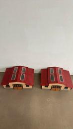 2x Schleich manege, Verzamelen, Ophalen, Zo goed als nieuw, Paard, Beeldje of Figuurtje